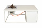 Happy Cocooning Hvit Aluminiumsbord Utstillingsmodell/ med Ny brenner! thumbnail