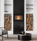 HETA Vista S peisinnsats sort/Utstilt i showroom  thumbnail