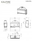 KALFIRE G105/37C Hjørnemodell 3D brenner thumbnail