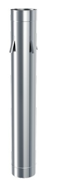 Rehabiliterings pipe Ø130 1m-med Avstandsholdere