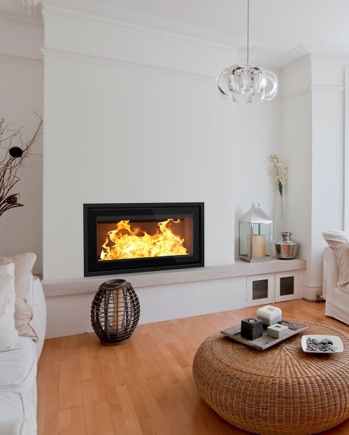 Schmid ELEGANT Peisinnsats Med Heve Og Senke d r Lina 87 H Kj p Peis 