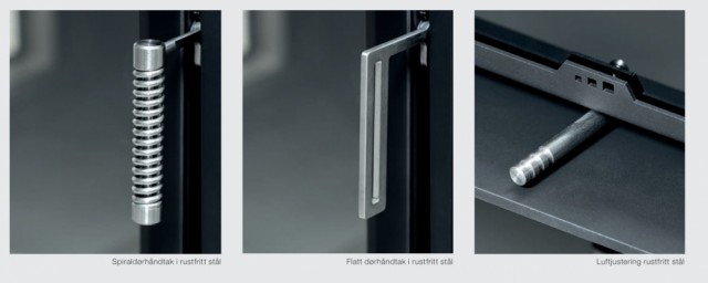 Standard håndtak trekkventil 