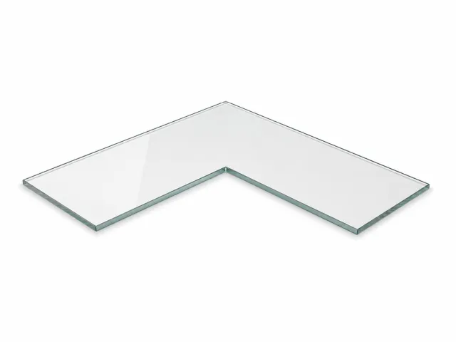 Gulvplate Glass Hjørne