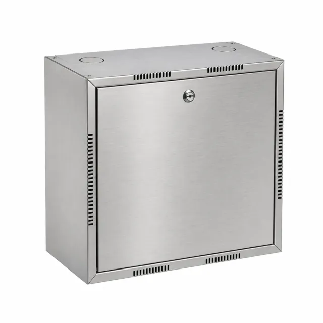 Inntaksskap 1, 450mm, m/kanal, 450x450x185mm, AISI 316, kanal 800x100x100mm