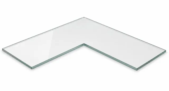 Odense gulvplate i klart glass