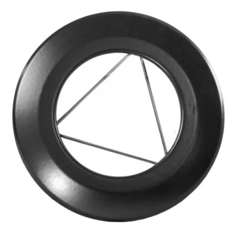 PYNTERING Ø150 Sort Senoth. 5,5 cm Bred -m/fjær PYNTERING Ø 150 MM